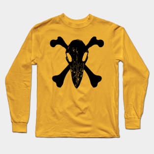 Island of Crows - Inverse Long Sleeve T-Shirt